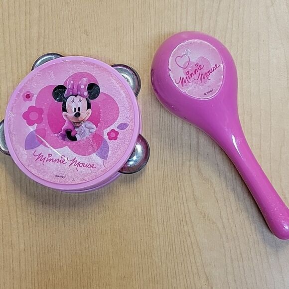Disney Minnie Mouse Dress up dolls, instruments, finger puppet, ribbon - Picture 4 of 9